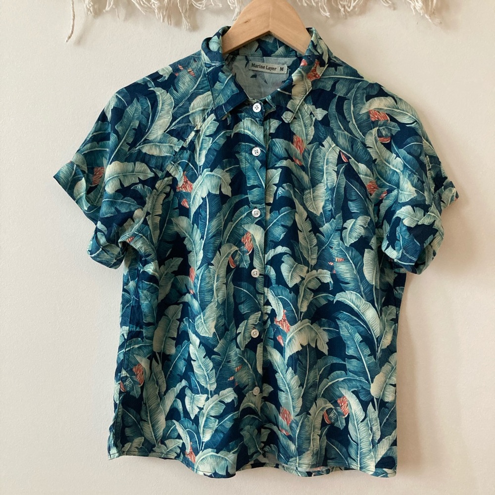 Marine Layer Tropical blouse - M